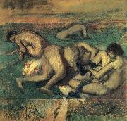 Baigneuses Edgar Degas